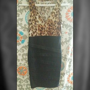 🌟$$5🌟Leopard Sleeveless dress